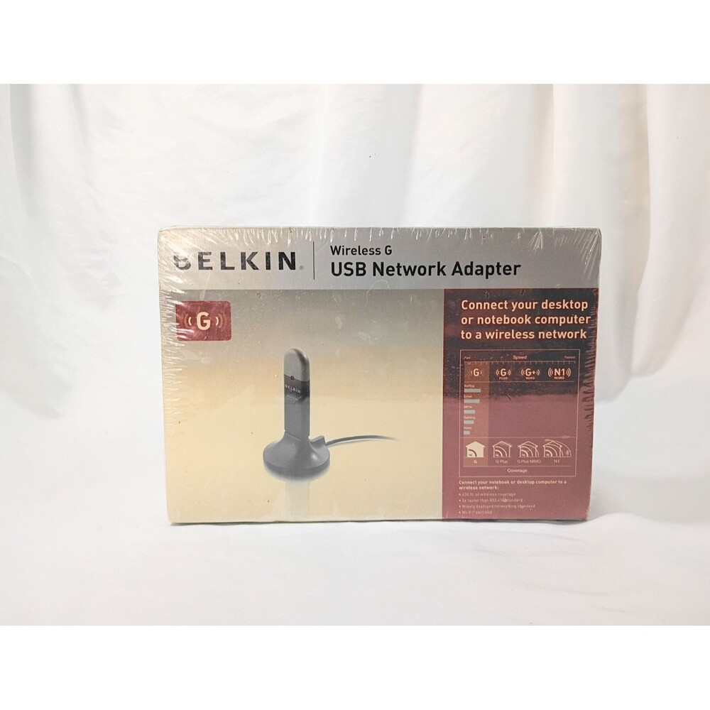 Belkin Wireless G USB Network Adapter 802.11g SEALED